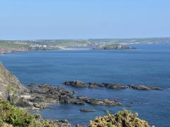 Burgh Island - Challaborough and Bigbury in the distance